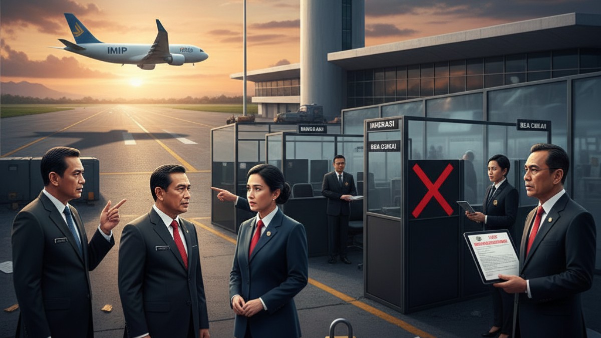 Menhan Sjafrie Soroti Anomali Bandara IMIP Morowali: Potensi Celah Ancaman Kedaulatan Negara