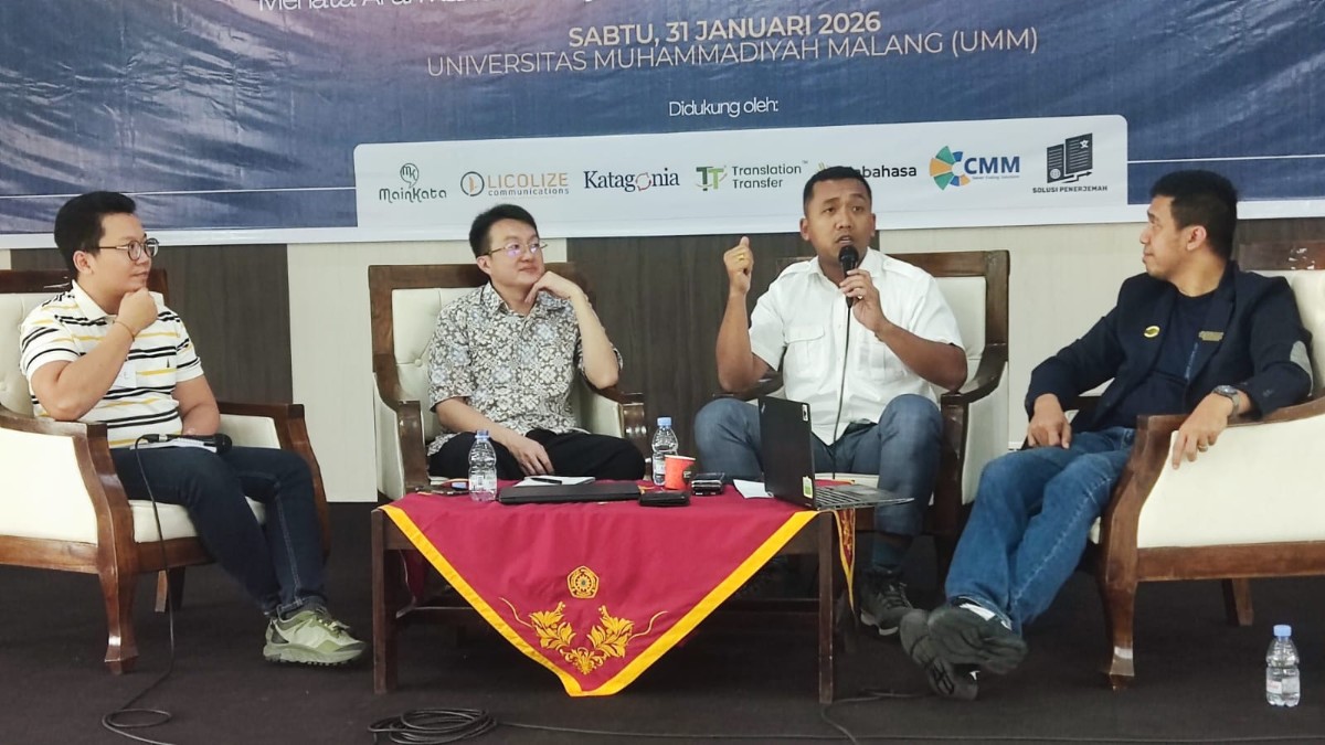 Bendahara umum HIPPI DPC Jakarta Barat Saat TPJ 2026